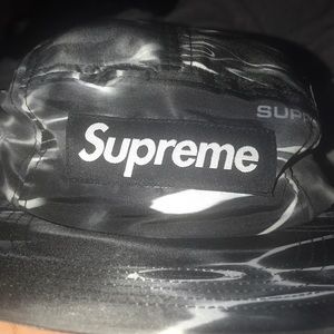 Supreme Ripple Camp Cap Black